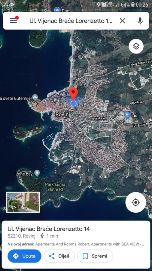 Rooms And Apartments Robert Rovinj Luaran gambar